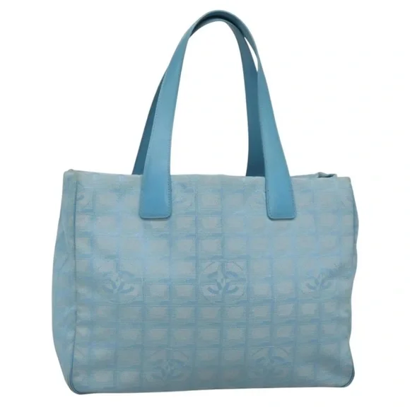 CHANEL Light Blue Tote Bag - Picture 1 of 7